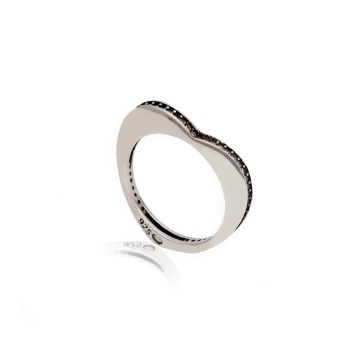 Inel din Argint 925 2.35g - Inimioara - Img 2