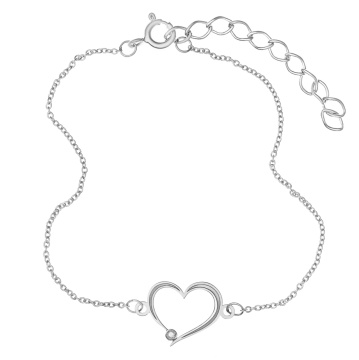 Bratara Finesse din Argint cu cristal Zirconia