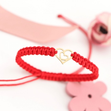 Brățară Inimioară Hope Clasic Collection din aur 14K - Img 2