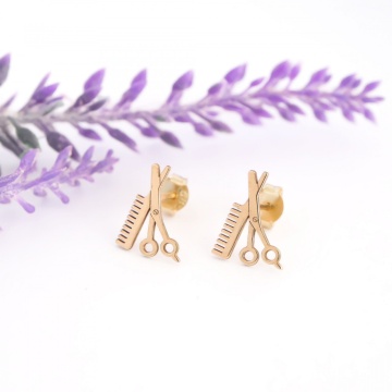 Cercei Hairstylist din AUR 14k - Img 2