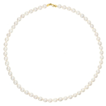 Colier Almost Perfect Pearls din AUR 14K - Img 2