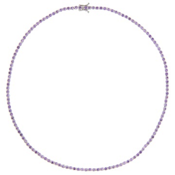 Colier Lilac Glow din Argint 925 - Img 2