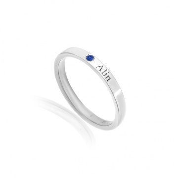Inel Multi Mix din Argint 925 personalizat cu Nume si Cristal - Img 6