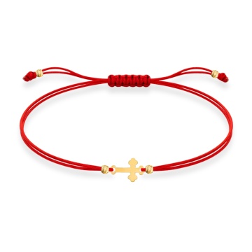 Bratara Cruciulita Clasic Collection din aur 14k - Img 7