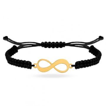 Brățară Endless cu infinit din aur 14K