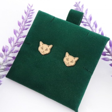 Cercei Miau Miau din AUR 14K - Img 2