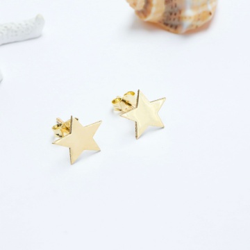Cercei Stea din AUR 14K - Img 3