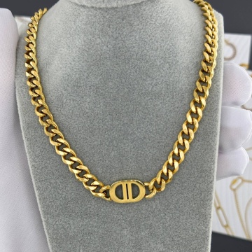 Colier Paris din Inox placat cu AUR 18K - Img 2