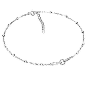 Link Bratara zale din Argint 925 cu bilute 15+4cm