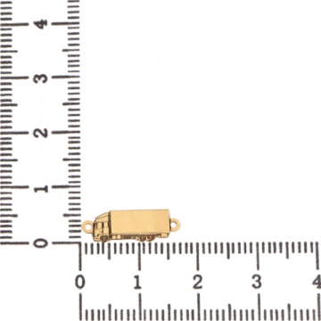 Link din aur 14k - pentru bratara - TIR mini