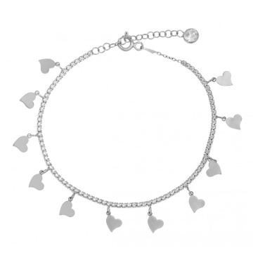 Bratara cu charmuri din Argint 925 4.3g - Tennis