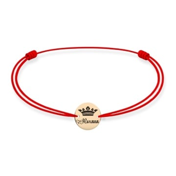 Brățară Royal Custom cu bănuț de 10mm din Aur 14K