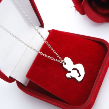 Colier personalizabil din argint 925 - Mommy's Girl - Img 2
