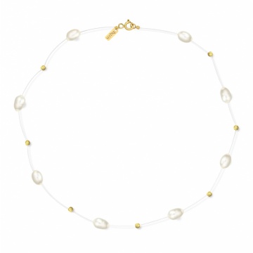Colier Rice Gold Pearls din AUR 14K și Perle de Cultura