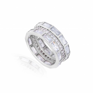 Inel Tennis din Argint 925 4.94g