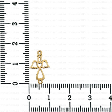Link din aur 14k - pentru bratara - ingeras