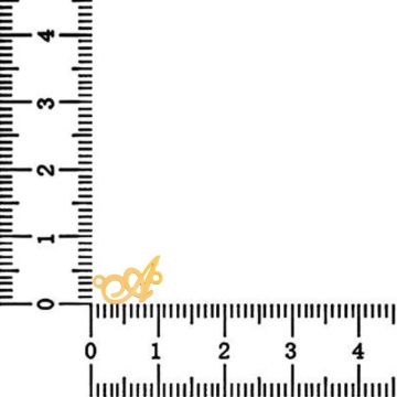Link din aur 14k - pentru bratara - initiale nelson - Img 3