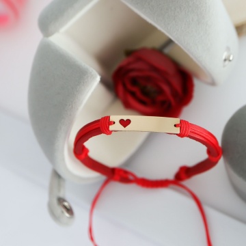 Bratara Butterfly din AUR 14K si Piele Naturală - Img 2