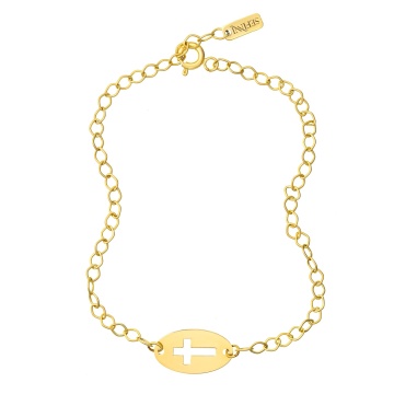Bratara Religion cu zale din AUR 14K