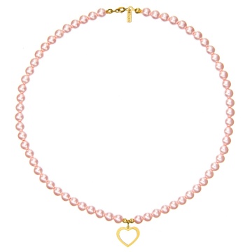 Colier La Vie en Rose cu Perle Mallorca și AUR 14K - Img 2