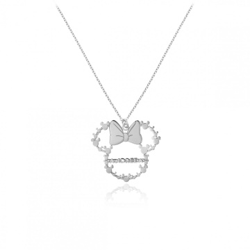 Colier personaj desene din argint 925 personalizat cu nume