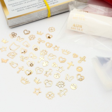 Kit de brățări aur 14k - Img 3