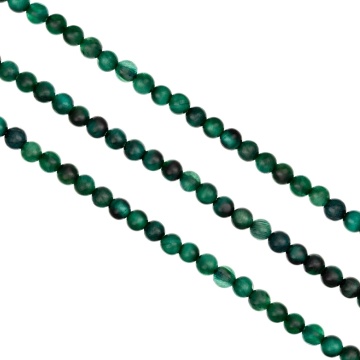Sirag Agate verzi rotunde 4mm - Img 1