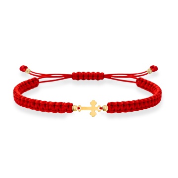 Bratara Cruciulita Clasic Collection din aur 14k - Img 8