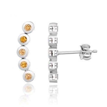 Cercei Glitter din argint 925 2.02g - Img 3