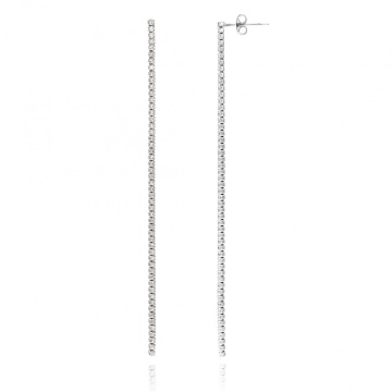 Cercei Prestige Tennis din argint 925 3g - Img 1