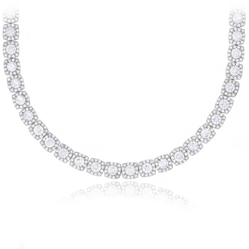 Colier Angel Cubic Collection din argint 925 cu cristale