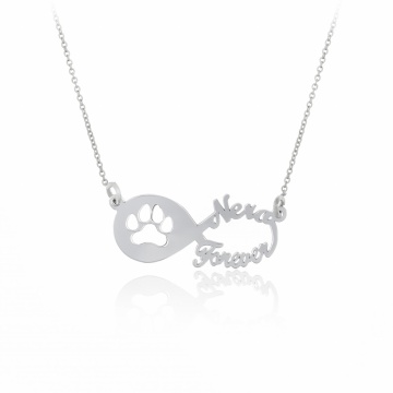 Colier My Friend din argint 925 personalizat cu nume si infinit - Img 2