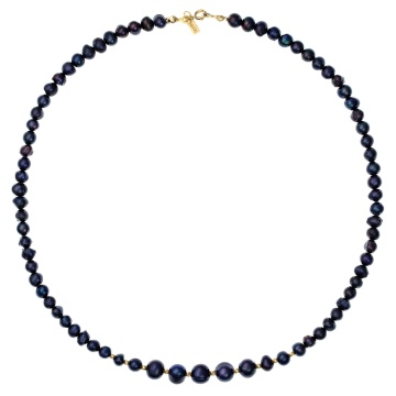 Colier Tahitian din AUR 14K si Perle de Cultura - Img 2