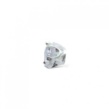 Cristal zirconia montura argint - Img 2