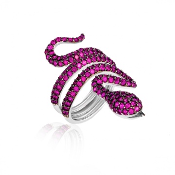 Inel din Argint 925 9.35g Snake - Img 2