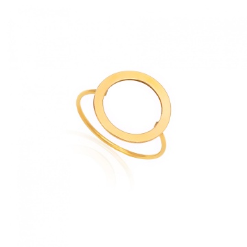 Inel Simplicity Circle din Aur 14k