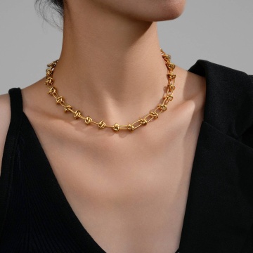 Lant Perffecto din Inox placat cu AUR 18K - Img 2