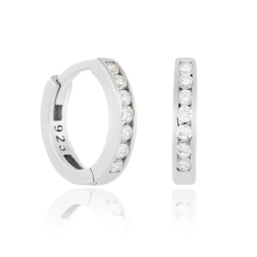 Cercei Graceful din argint 925 1.60g - Img 2