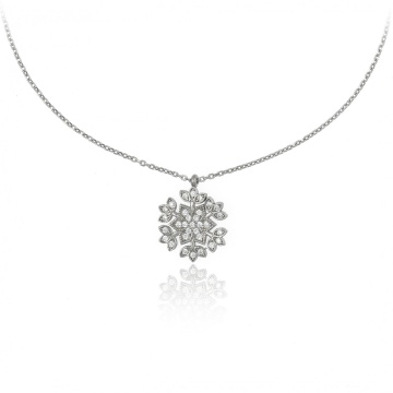 Colier din argint 925 - Snow Flake Flowers