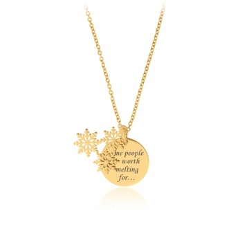 Colier din Aur 14K Some People Are Worth Melting For - Img 3
