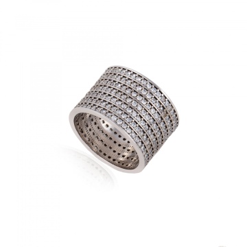 Inel din Argint 925 6.5g - Tennis - Img 3