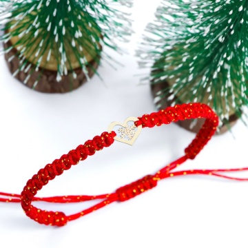 Bratara Fulg de Nea Clasic Collection din aur 14k - Img 3
