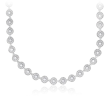 Colier din argint 925 cu cristale Angel Exclusive Collection - Small