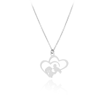 Colier din argint 925 - Mom & Baby