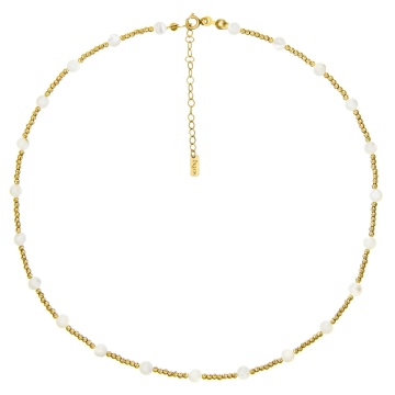 Colier Icon Exclusiv din AUR 14K și Sidef Natural - Img 2