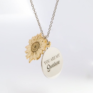 Colier Sunshine din argint 925 personalizabil - Img 4