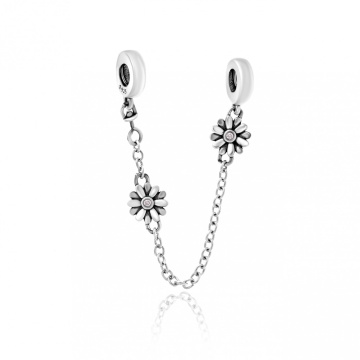 Lant de siguranta din Argint 925 Spring Flowers 4.35gr