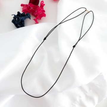 Choker Basic din snur reglabil si cu închidere din aur 14K - Img 5