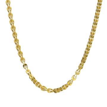 Colier Sparkle din Inox placat cu AUR 18K