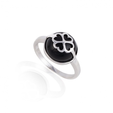 Inel din Argint 925 2.5g - Trifoi - Img 3